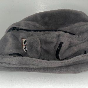 Kavu Rope Sling Crossbody Gray Fuzz Backpack